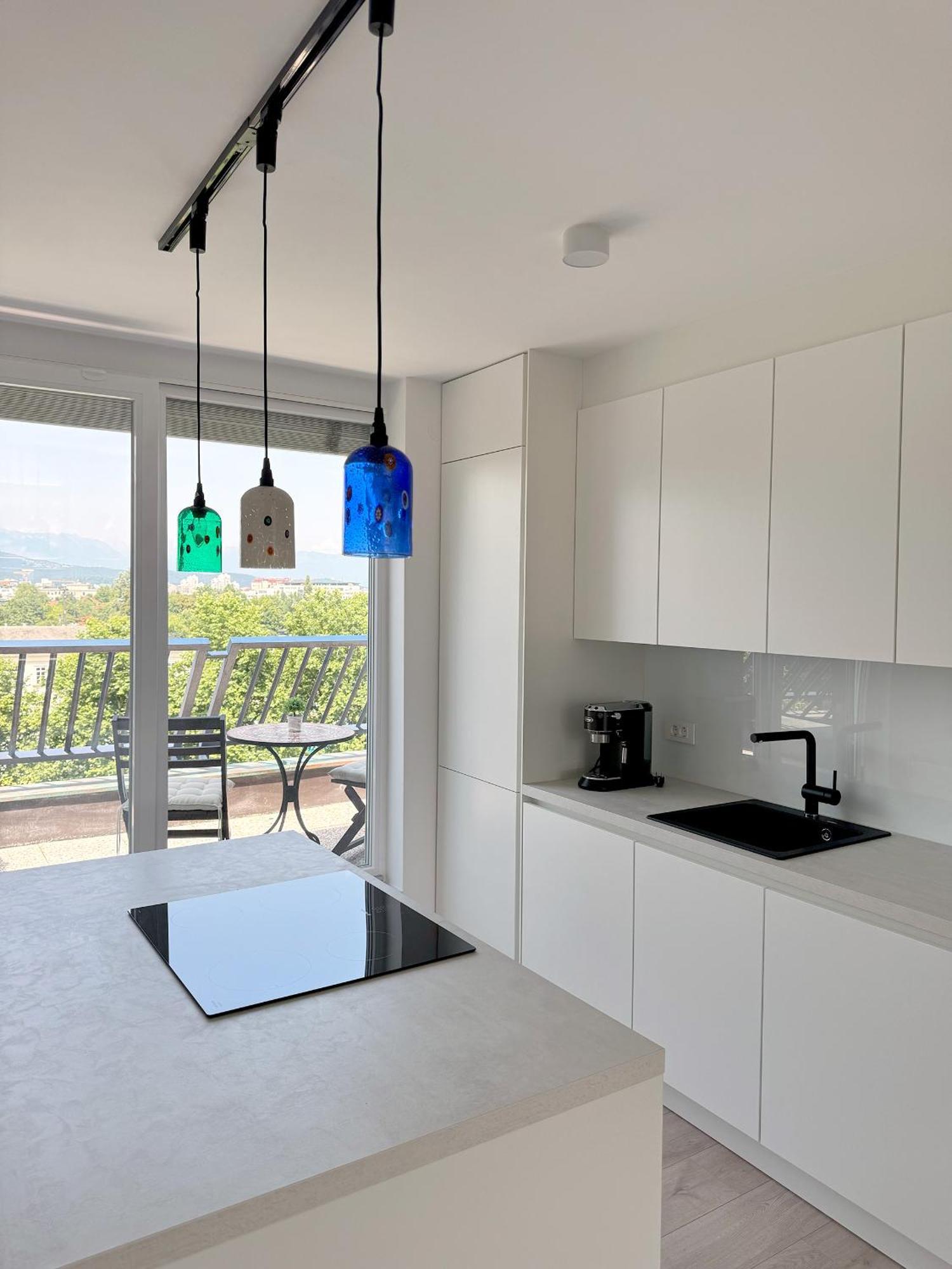Luxe Penthouse With A Castle View Laibach Exterior foto